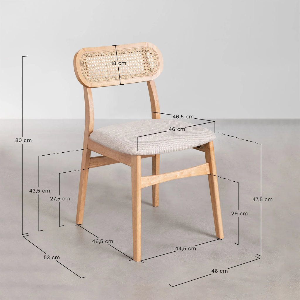 Leivel valgomojo kėdė