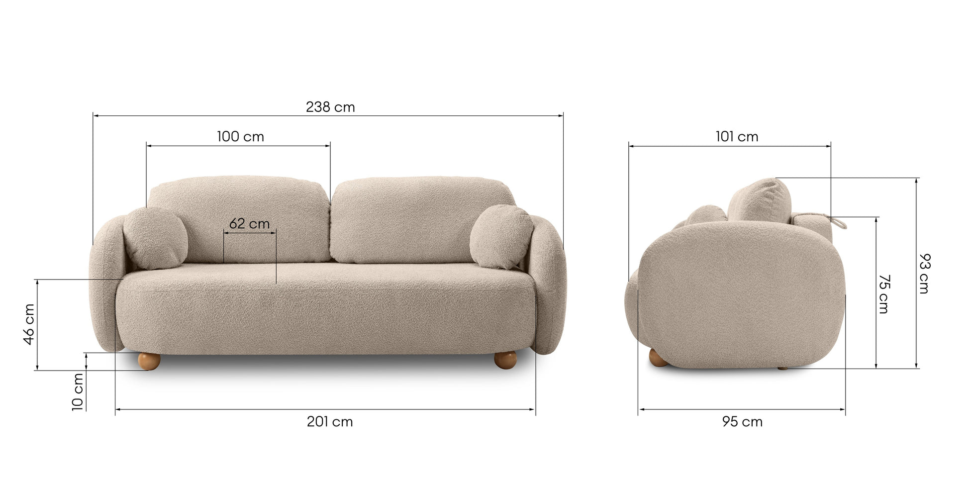 Formosa sofa-lova