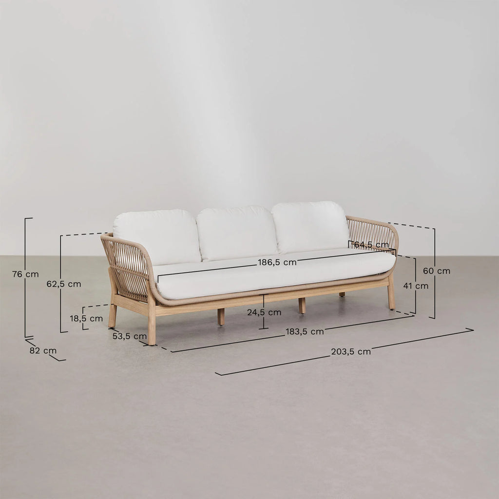 Karvia sodo baldų komplektas