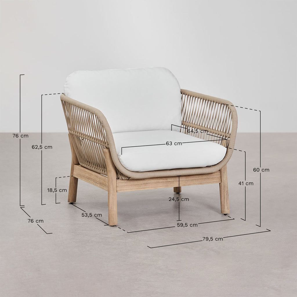 Karvia sodo baldų komplektas