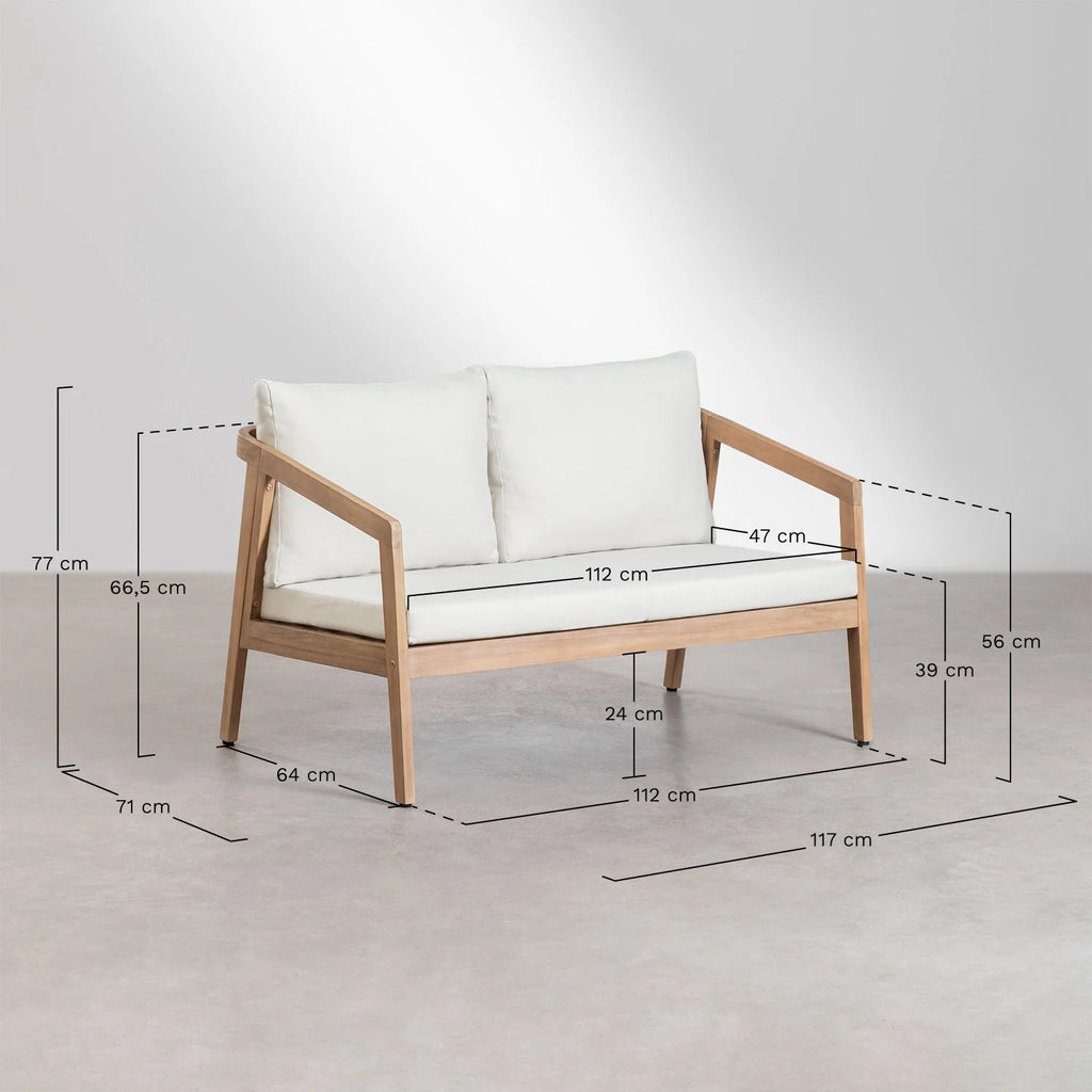 Kaela sodo baldų komplektas